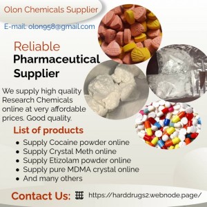Bestel nu Crystal Methamphetamine, Molly, Heroïne, pure MDMA, ecstasypillen, pure cocaïne, DMT-poeder en meer voor een zeer goede prijs. E-mail: olon958@gmail.com